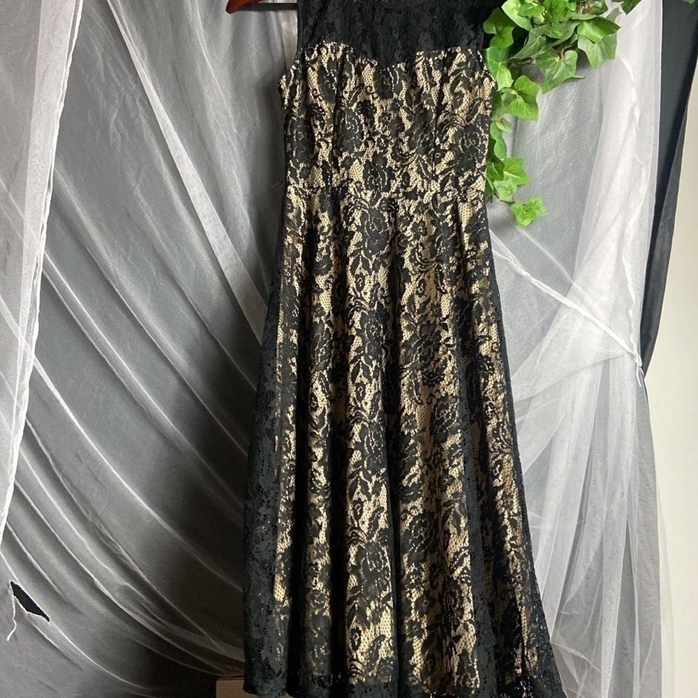 Maitai  Back Embroidery Lace Dress​ - Picture 2 of 8